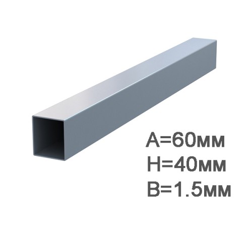 Профильная труба 60х40х1,5мм