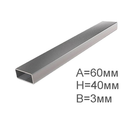 Профильная труба 60х40х3мм
